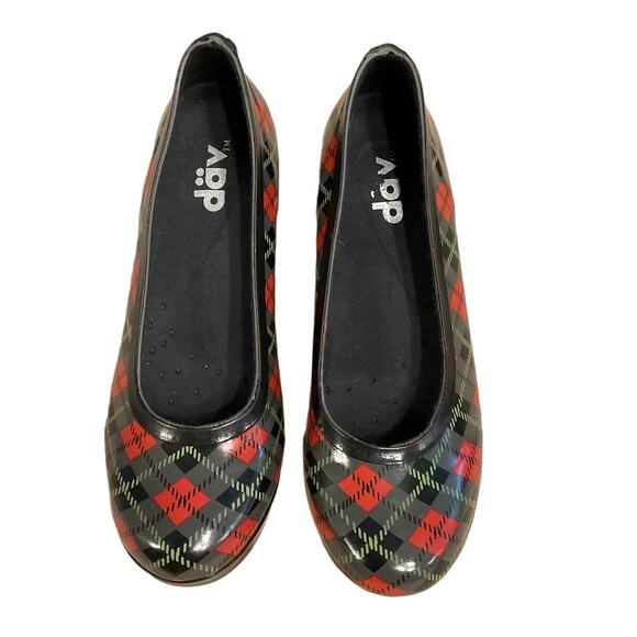 Dav Scot plaid All weather pumps Size 7 - Picture 2 of 4